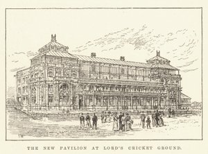 Den nye pavillon på Lord